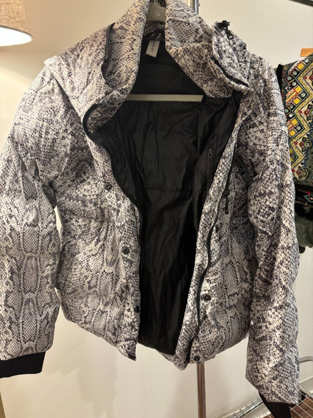 Varley Snakeskin Print Ski Jacket